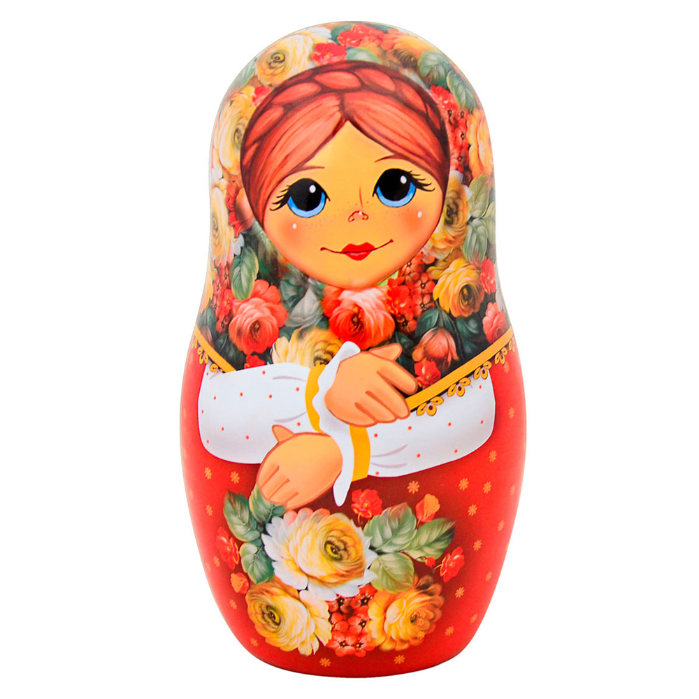 50g Ceylon Tee OPA Standart Russische MATRJOSCHKA ROT Чай Цейлонский подарочный