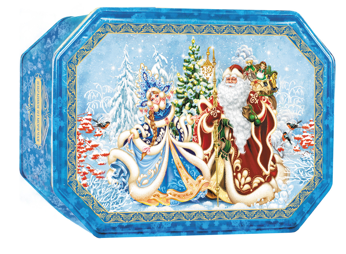 75g Ceylon Tee OPA Standart WEIHNACHTSMANN BLECHSCHATULLE Чай Цейлонский подарочный