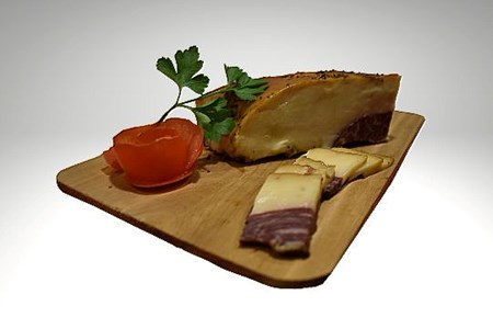 200g Kazy Premium Pferdespeck geräuchert  ca.200g // Сало Конское