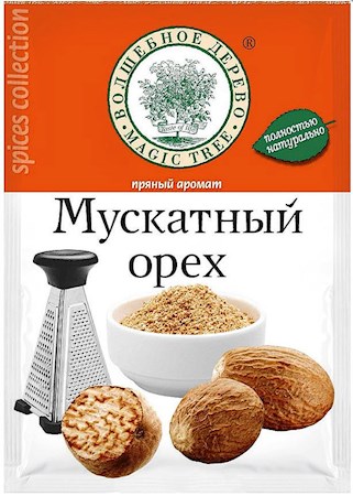 15g W.D. Muskatnuss gemahlen // Мускатный Орех, молотый 