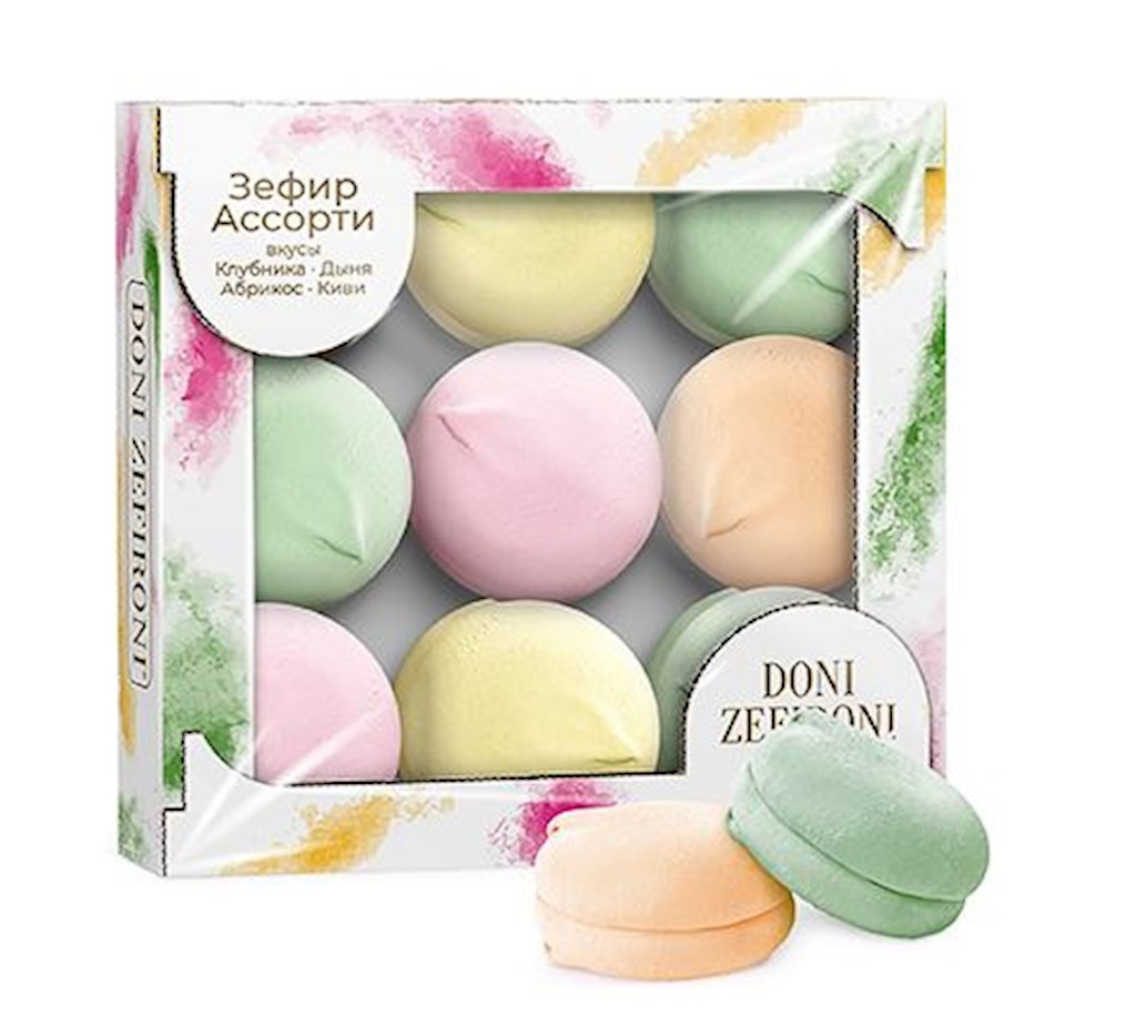 315g Neva Sevir Assorti Doni Zefironi // Зефир ассорти Дони Сефирони