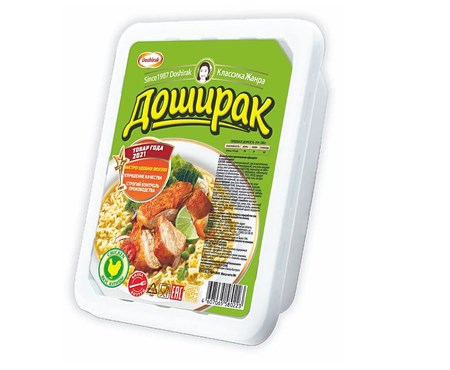 90g Doshirak Instant Nudeln mit Hühnergeschmack // Лапша со вкусом курицы 