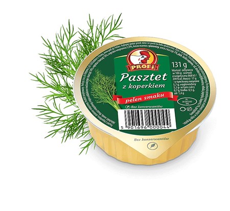 131g Profi Geflügelpastete mit Dill // Паштет Куриный с Укропом
