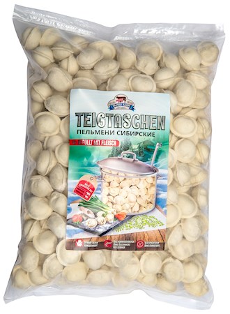 1kg Pelmeni Sibirskie Rind und Schwein Tiefkühlkost