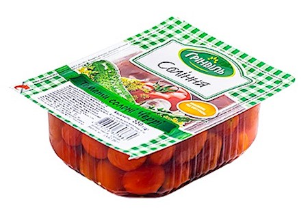 550g Grinvil Cherry Tomaten mariniert   // Грінвіль Черри Помидоры маринованные